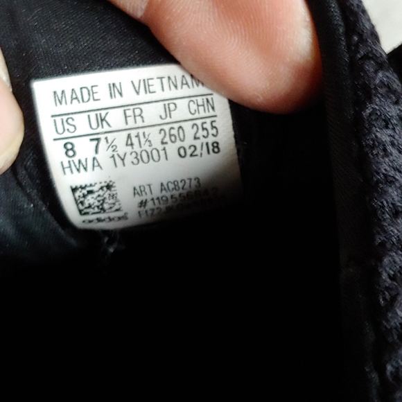 Adidas alpha bounce sneaker mn. Sz.8 - Picture 8 of 12